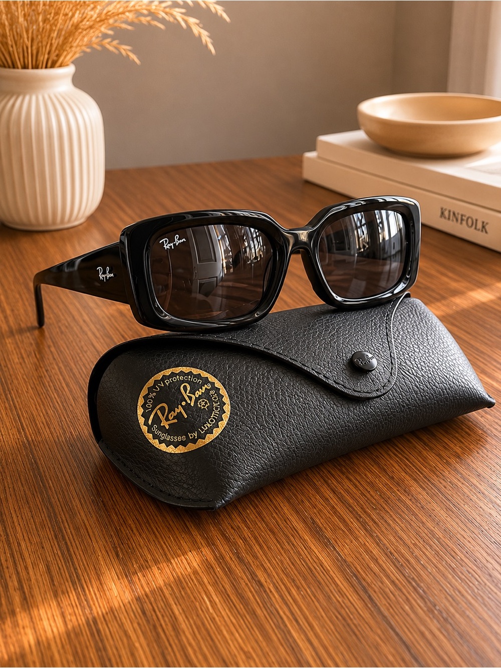 Ray-Ban Black Kiliane Sunglasses